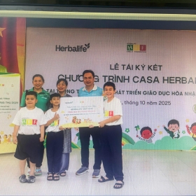 Casa Herbalife hỗ trợ 3.000 người khó khăn