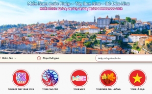 BenThanh Tourist ra mắt giao diện website mới