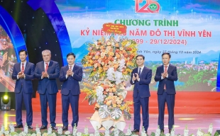 Thành Phố Vĩnh Yên 125 năm xây dựng và phát triển từ sức mạnh ý Đảng lòng dân