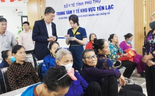 (Phú Thọ) Trung tâm Y tế khu vực Yên Lạc: Điểm sáng trong công tác chăm sóc sức khỏe nhân dân
