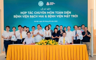Bệnh viện Bạch Mai đồng hành chuyên môn kỹ thuật cao với Bệnh viện Mặt Trời