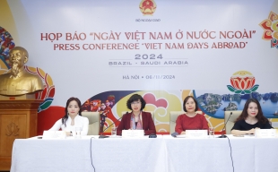 'Ngày Việt Nam ở nước ngoài 2024' tổ chức tại Bra-xin và Ả-rập Xê-út: Hội tụ tinh hoa ngàn năm - Vươn mình trong kỷ nguyên mới