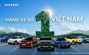 VinFast chiếm thị phần số 1 Việt Nam