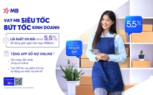 MB trợ lực khách hàng, tăng tốc kinh doanh cuối năm với gói vay chỉ từ 5,5%/năm