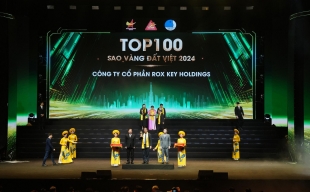 Rox Key Holdings được trao giải thưởng Sao Vàng Đất Việt 2024