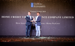 Home Credit vinh dự nhận 2 giải thưởng quốc tế từ tạp chí The Global Economics