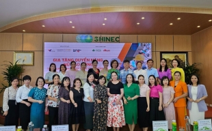 Shinec và VBCWE tổ chức Hội thảo gia tăng quyền năng cho nữ lao động trong các doanh nghiệp thuộc khu công nghiệp