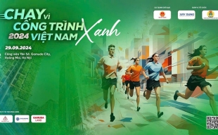 Gần 1.000 vận động viên tham dự Giải chạy “Vì Công trình xanh Việt Nam năm 2024”