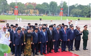 Lãnh đạo Đảng, Nhà nước vào Lăng viếng Chủ tịch Hồ Chí Minh