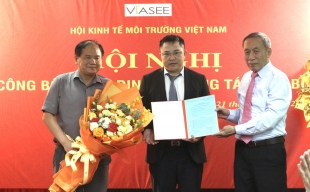 Nhà báo Nguyễn Tường Quân được bổ nhiệm làm Tổng Biên tập Tạp chí Kinh tế Môi trường