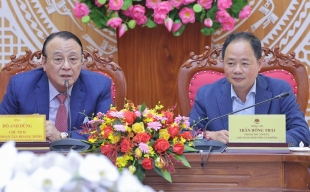 Tân Hoàng Minh khảo sát khu đô thị sinh thái 4.320 ha tại Đà Lạt với sự tham gia của Chủ tịch Đỗ Anh Dũng