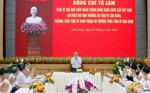 Phát biểu của Tổng Bí thư Tô Lâm trong chuyến thăm và làm việc tại Lâm Đồng, Đắk Nông và Bình Thuận