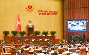Hôm nay, Quốc hội thảo luận về sửa đổi, bổ sung một số điều của Hiến pháp năm 2013