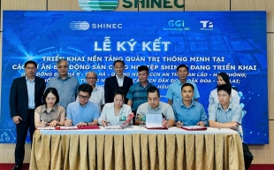 Shinec công bố giải pháp số quản lý phát thải Carbon tại KCN Nam Cầu Kiền