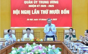 Tổng Bí thư Tô Lâm chủ trì Hội nghị Quân ủy Trung ương lần thứ 14
