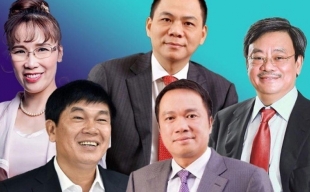 Việt Nam có 5 tỷ phú USD, ông Phạm Nhật Vượng giữ vững ngôi đầu