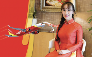 Cổ phiếu Vietjet tăng trần, tỷ phú Nguyễn Thị Phương Thảo trở thành người giàu thứ hai Việt Nam