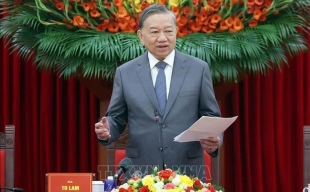 Tổng Bí thư Tô Lâm gửi Thư thăm hỏi, động viên đồng bào, cán bộ, chiến sỹ đang ứng phó, khắc phục hậu quả thiên tai