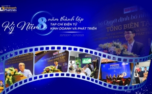 Kỷ niệm 8 năm Tạp chí điện tử Kinh doanh và Phát triển: Hành trình chuyển đổi số và khẳng định uy tín
