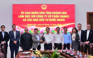 Shinec kết nối các quỹ tài chính quốc tế tìm hiểu cơ hội đầu tư tại Khánh Hòa