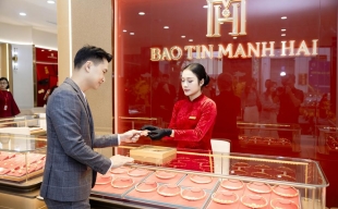 Bảo Tín Mạnh Hải lần đầu giới thiệu vàng 0,1 chỉ Tiểu Kim Cát