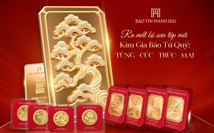 Bảo Tín Mạnh Hải lần đầu giới thiệu vàng 0,1 chỉ Tiểu Kim Cát