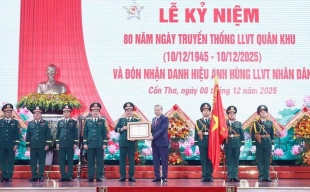 Xây dựng lực lượng vũ trang Quân khu 9 cách mạng, chính quy, tinh nhuệ, hiện đại