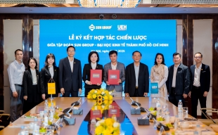 Sun Group ký kết hợp tác chiến lược với Đại học Kinh tế TP.HCM phát triển nguồn nhân lực chất lượng cao