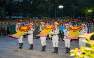 Tuổi trẻ Công an nhân dân tri ân các anh hùng liệt sĩ tại Tây Ninh