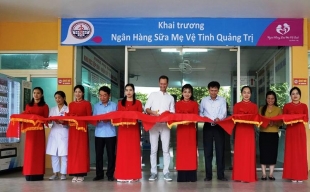 Khai trương Ngân hàng sữa mẹ vệ tinh tại Quảng Trị