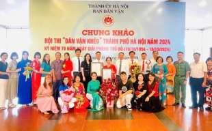 Công an TP. Hà Nội đoạt giải xuất sắc chung khảo Hội thi “Dân vận khéo” cấp TP. Hà Nội năm 2024