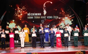 Hồ Chí Minh - Hành trình khát vọng 2024: Tôn vinh 25 điển hình tiêu biểu trong học tập và làm theo tư tưởng, đạo đức, phong cách Hồ Chí Minh