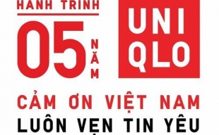 Uniqlo khởi động Chương trình Kỷ niệm 5 năm tại Việt Nam