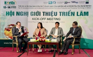 HortEx Vietnam 2025 - tiếp tục khẳng định vị thế thương hiệu ngành rau, hoa, quả Việt Nam