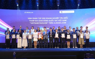 Alibaba công bố 200 doanh nghiệp tiêu biểu tham gia gian hàng quốc gia Việt Nam 2025