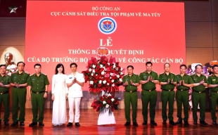 Giám đốc Công an tỉnh Điện Biên được điều động, bổ nhiệm làm Cục trưởng Cục Cảnh sát điều tra tội phạm về ma túy