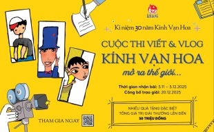 Nhà xuất bản Kim Đồng phát động cuộc thi Viết & Vlog: 'Kính Vạn Hoa mở ra thế giới…'