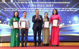 40 phẩm đoạt “Giải thưởng báo chí tuyên truyền về sử dụng năng lượng tiết kiệm và hiệu quả năm 2025”