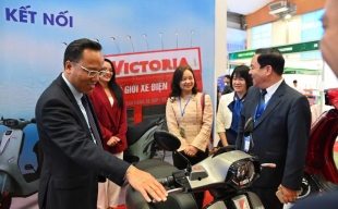 Khai mạc Hội chợ Triển lãm thiết bị tiết kiệm năng lượng và chuyển đổi xanh 2025