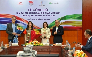 Vietnamobile và Cốc Cốc tài trợ Đoàn Thể thao Việt Nam dự SEA Games 33 tại Thái Lan