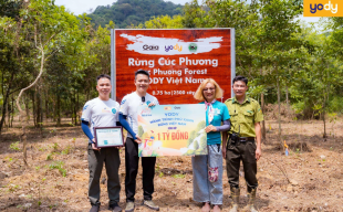 Yody tài trợ Gaia 1 tỷ đồng và hành trình phủ xanh rừng Việt Nam