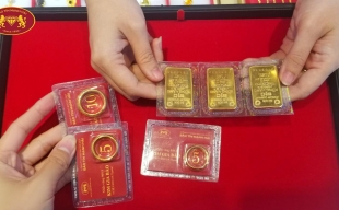 Giá vàng thế giới quay đầu giảm, SJC và vàng nhẫn vượt mốc 154 triệu đồng/lượng