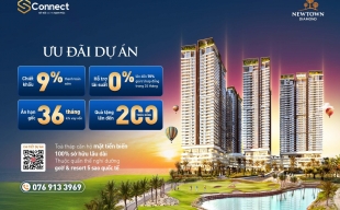 SeABank ưu đãi lãi suất 0% cho khách hàng vay mua căn hộ tại dự án Newtown Diamond