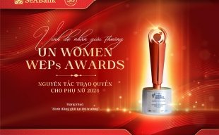 SeABank vinh dự nhận giải thưởng UN WEPs Award 2024 hạng mục “Bình đẳng giới tại thị trường”