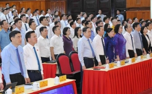 Chủ tịch Quốc hội Trần Thanh Mẫn dự khai mạc Kỳ họp thứ 20, Hội đồng Nhân dân tỉnh Thanh Hóa khóa XVIII