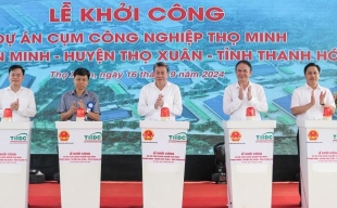 Thanh Hoá khởi công cụm công nghiệp hơn 15 ha tại huyện Thọ Xuân