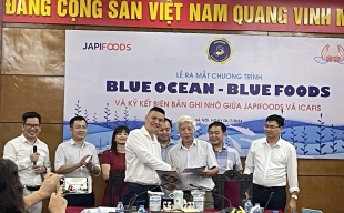 Ra mắt chương trình “Blue Ocean - Blue Foods” - Hành trình xây dựng bể chứa carbon ngành thủy sản
