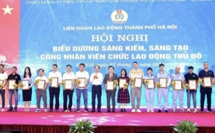 Biểu dương sáng kiến, sáng tạo công nhân viên chức lao động Thủ đô năm 2024