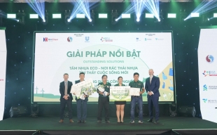 Trao giải cuộc thi “Giải pháp đổi mới tuần hoàn Nhựa 2024”