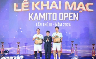 Khai mạc Giải cầu lông Kamito Open năm 2024